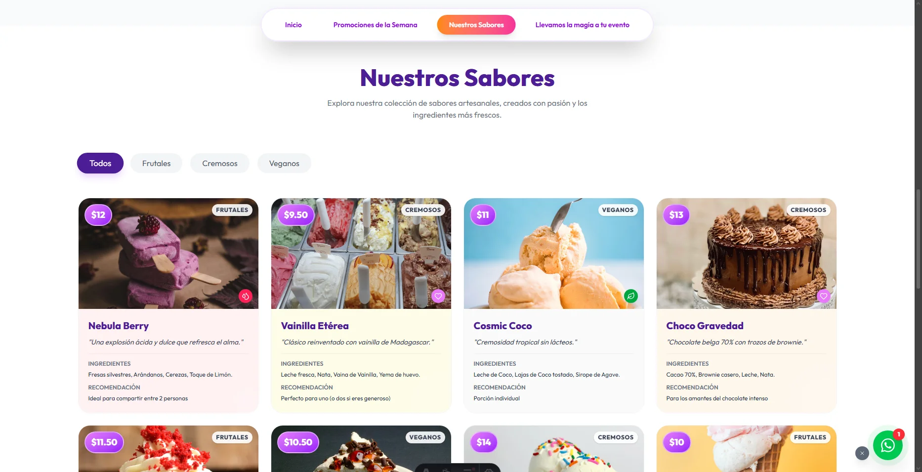 Helanza - Heladería Artesanal Digital