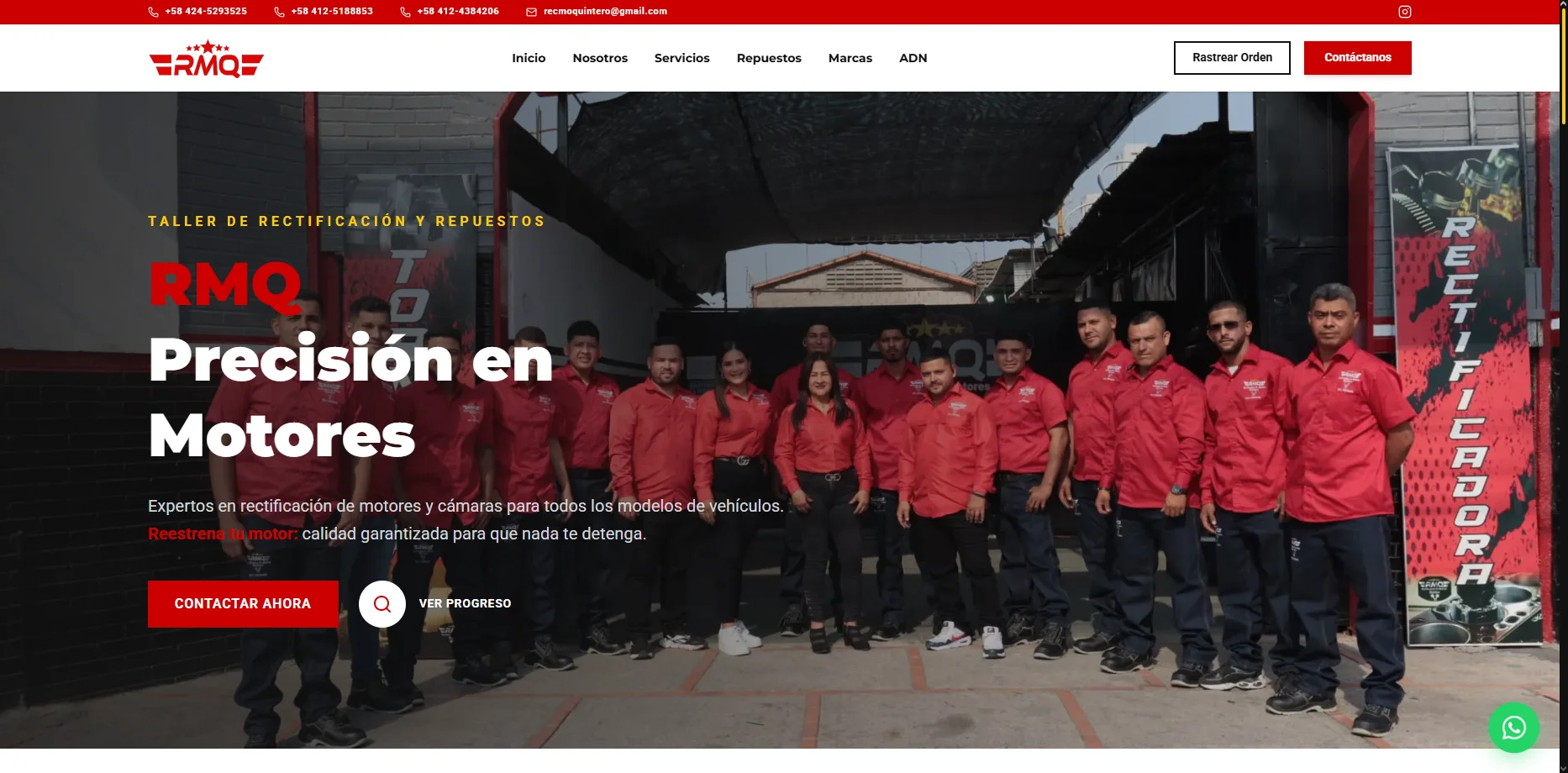 RMQ - Rectificadora de Motores